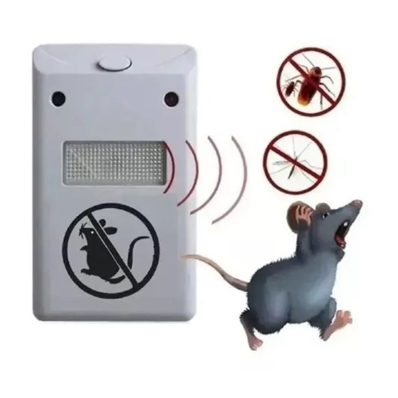 GENERICO - Repelente Ultrasonido Para Ratones Repelente Ratas Y Insecto