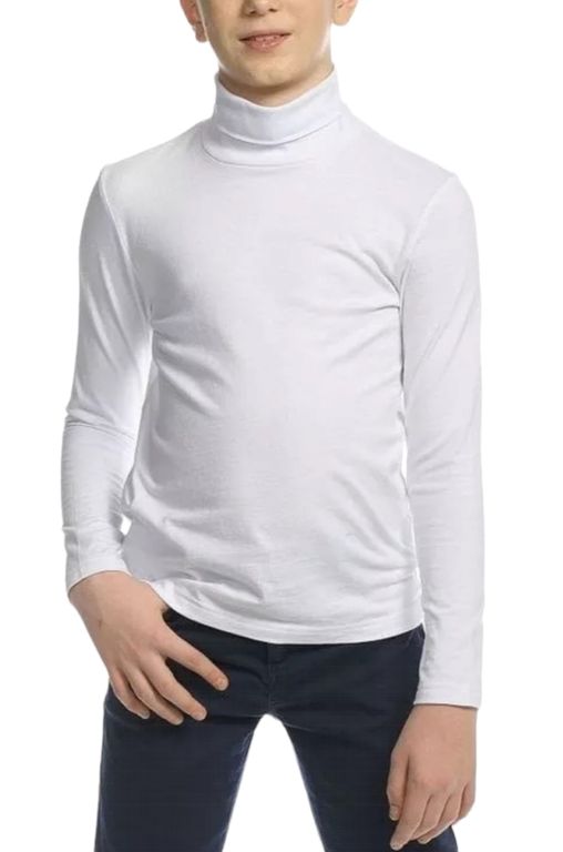 Pack 3 Beatle Blancos Nino 100% Algodon Manga Larga Blanco 8