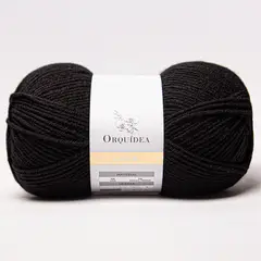 GENERICO - Lana Cala Orquidea 100grs - Negro 13