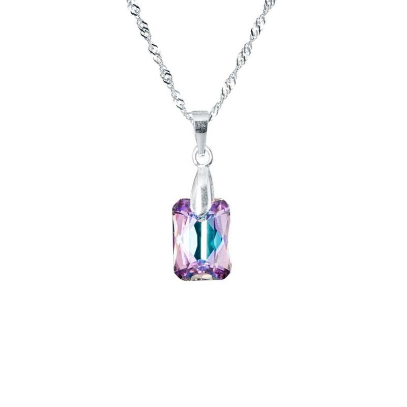 JOYAS MONTERO - Collar Estefania Cristales Genuinos Vitral Light