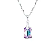 JOYAS MONTERO - Collar Estefania Cristales Genuinos Vitral Light