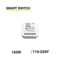 DEMASLED - Interruptor Inteligente Smart Wifi Dimerizable 220v 2200w