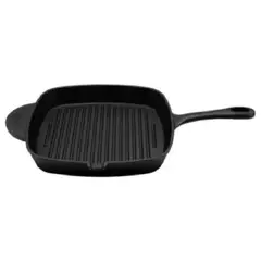 TITANIO - GRILL PAN HIERRO FUNDIDO 24 CM BLACKBULL