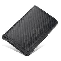 Billetera Minimalista Porta Tarjetas Negra