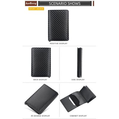 Imagen 2 del producto Billetera Minimalista Porta Tarjetas Negra