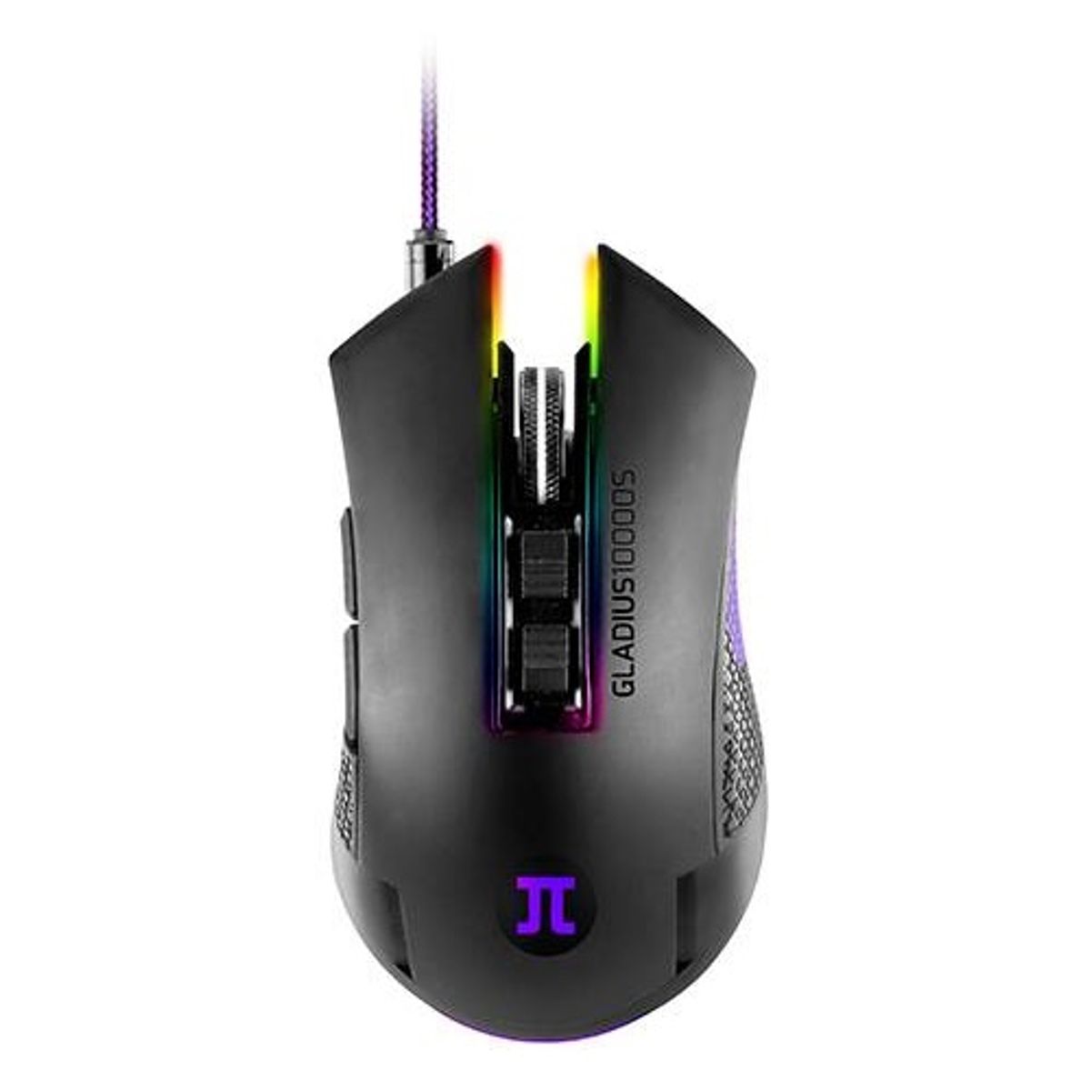 PRIMUS GAMING - Mouse Gamer Primus Gladius 10000S Iliminacion RGB 7 Botones