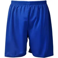 Short De Futbol Azul Liso