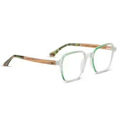 BONOBOSS - Lentes Ópticos Cuadrados Frutillar - Verde - Talla única