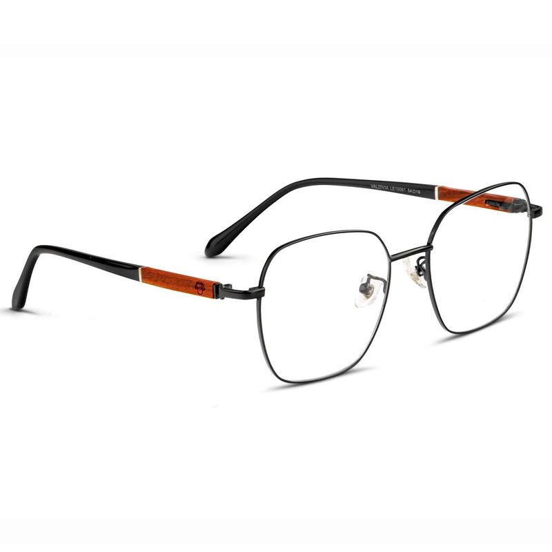BONOBOSS - Lentes Ópticos Octagonal Valdivia - Negro - Talla Unica