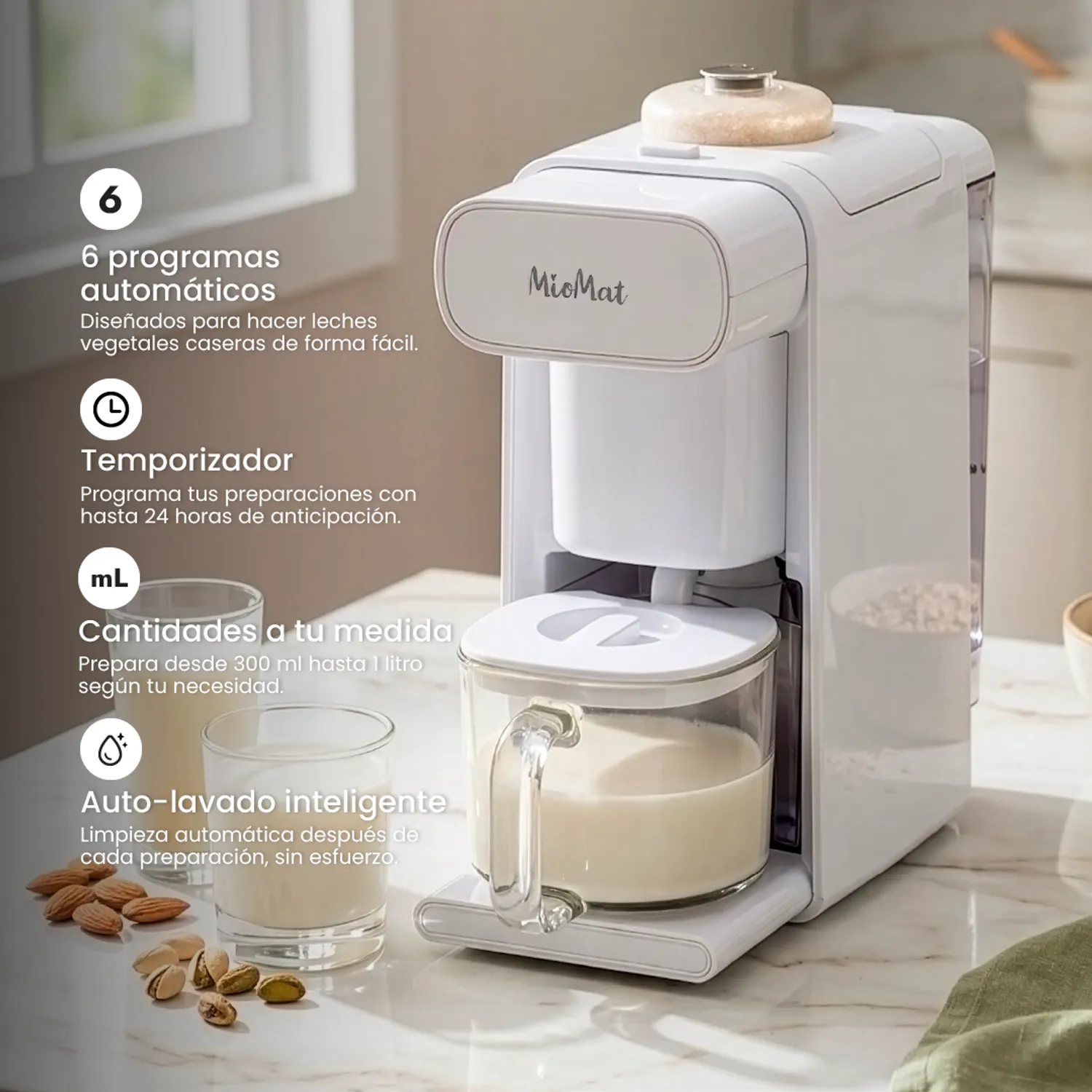 milktea MIOMAT Máquina automática para leches vegetales - Milky