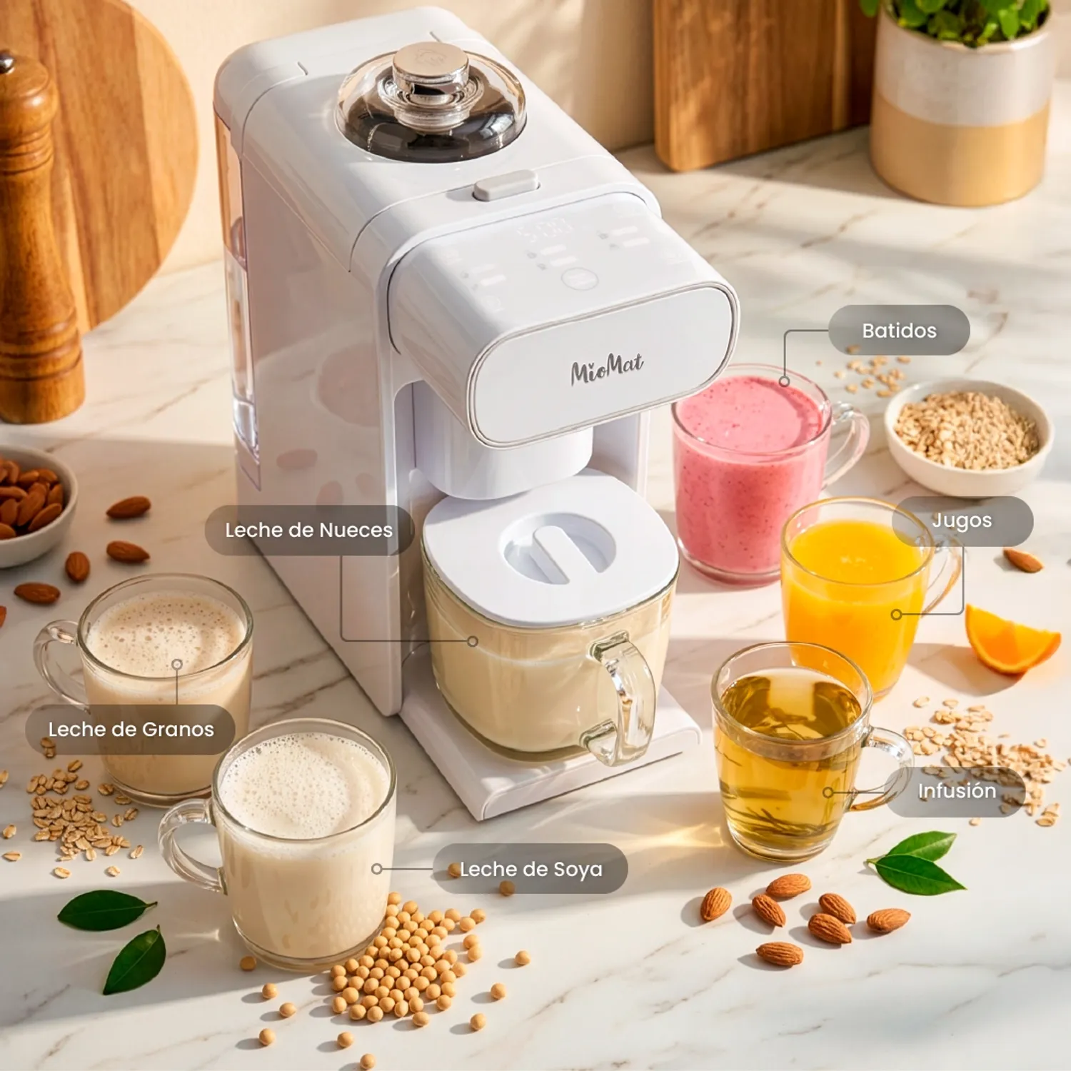 milktea MIOMAT Máquina automática para leches vegetales - Milky