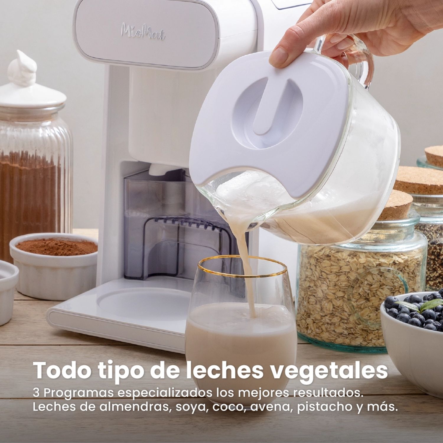 milktea MIOMAT Máquina automática para leches vegetales - Milky