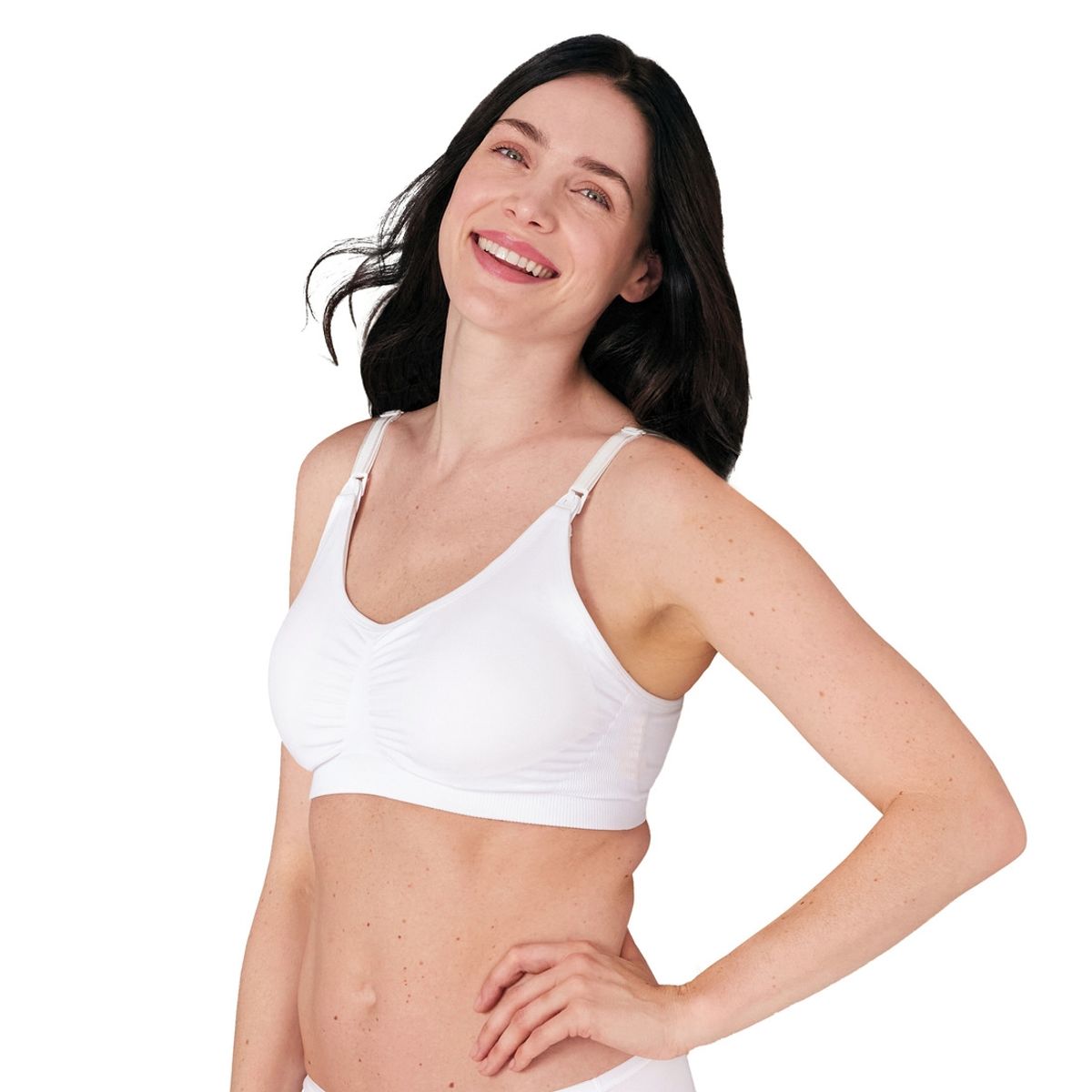 MEDELA - Sostén de Lactancia y Extracción 3 en 1 Blanco MEDELA