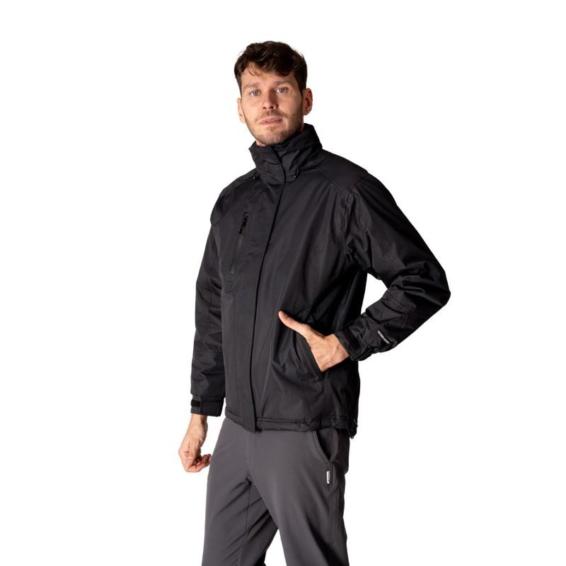 INDUSBORD - Parka Thermal Heat Térmica Hombre Costuras Selladas Y Cierre Ykk