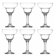 NADIR - Copas Margarita Premium Cóctel 335ml Set 6 Unidades