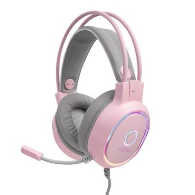 Imagen 2 del producto Audífono Gamer Zigma PC PS XBOX Rosado RGB