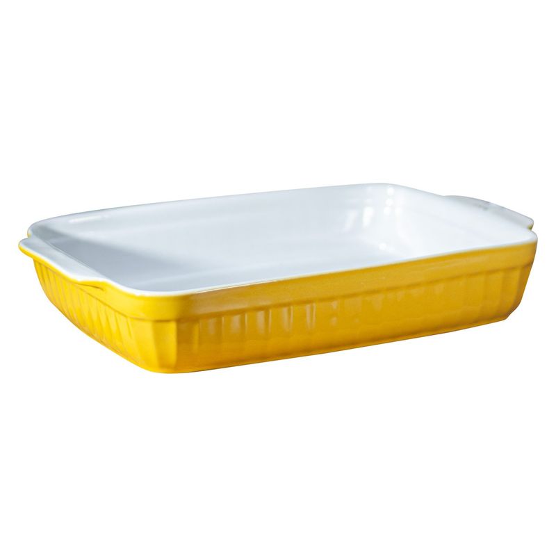 GENERICO - Fuente de Cerámica phorno tipo Gres - RECTANGULAR 36x24