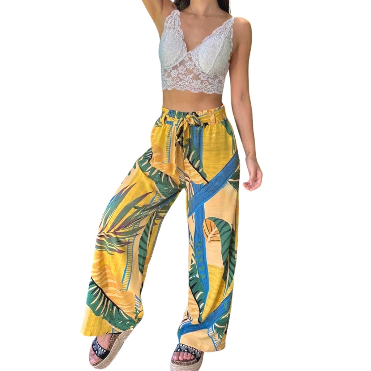 LOOK SHOP - Pantalón Mujer Fashion Palazzo Diseños. 070