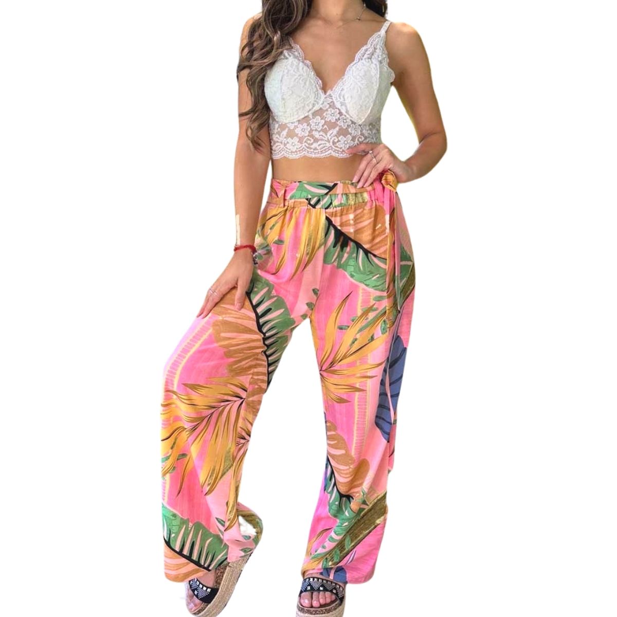 LOOK SHOP - Pantalón Mujer Fashion Palazzo Diseños. 070