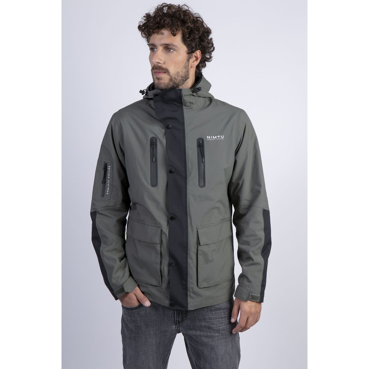 NIMTU - Chaqueta Urbana 3 En 1 Villarrica Verde Nimtu