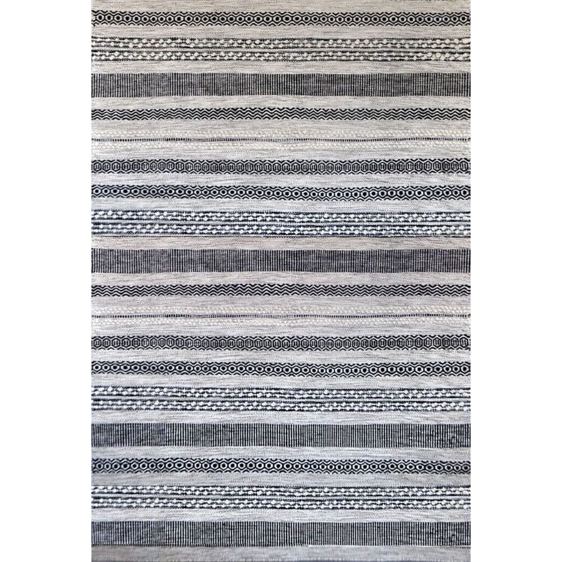BAZHARS - Bajada de cama 080X120 cm AM BOL 101 Grey Black Bazhars