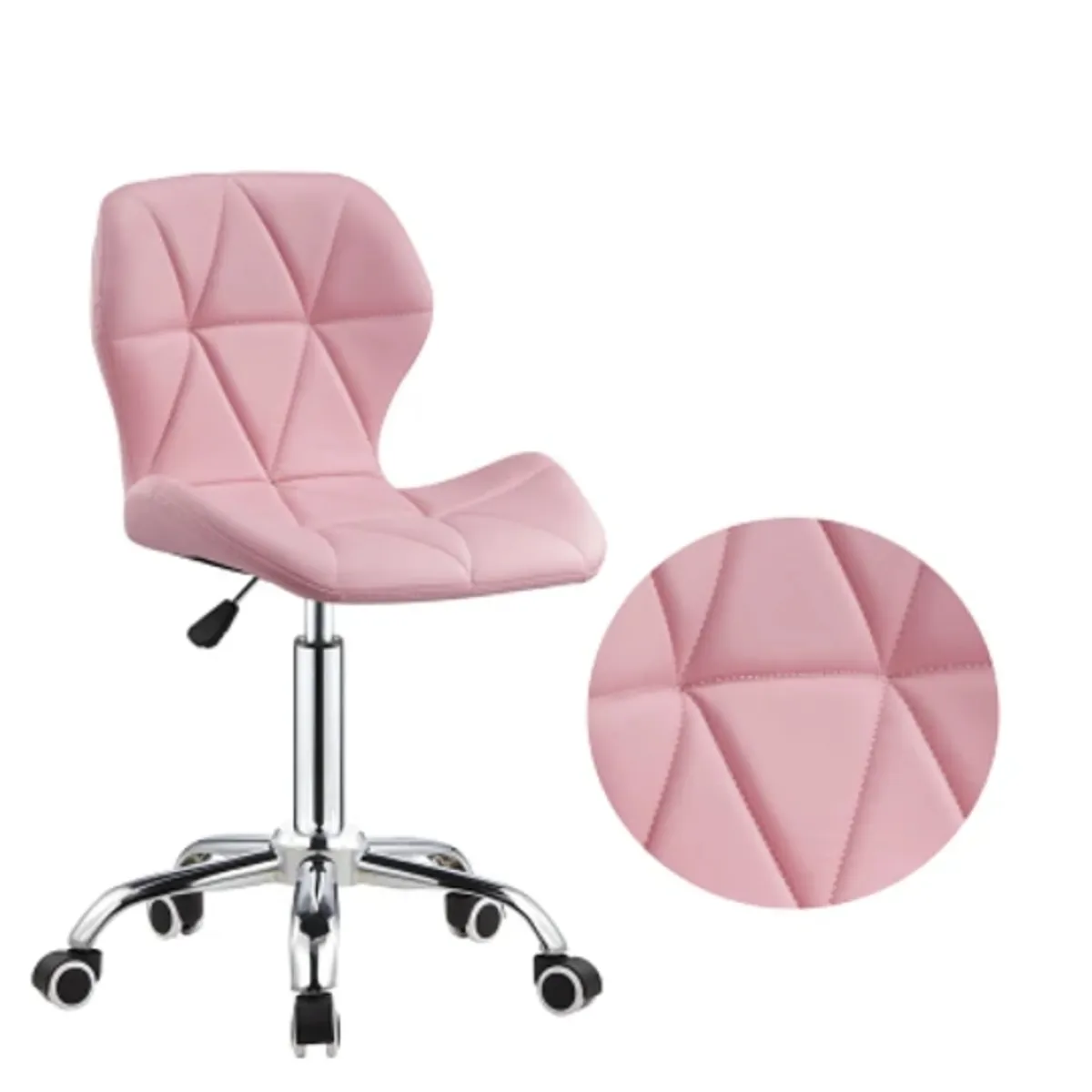 GENERICO - Silla de Escritorio Rosa Regulable Radar