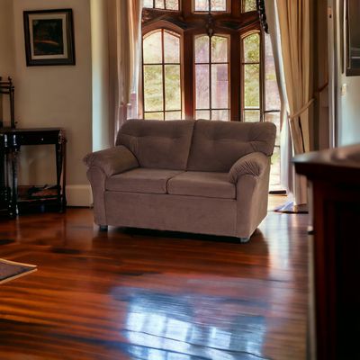 Imagen 2 del producto Sofá América 2 Cuerpos Tela Chocolate