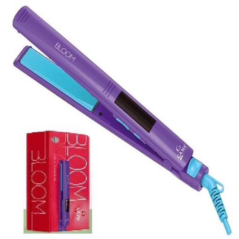 GAMA - Plancha de cabello GAMA Italy Bloom Elegance Led violeta 100V240V