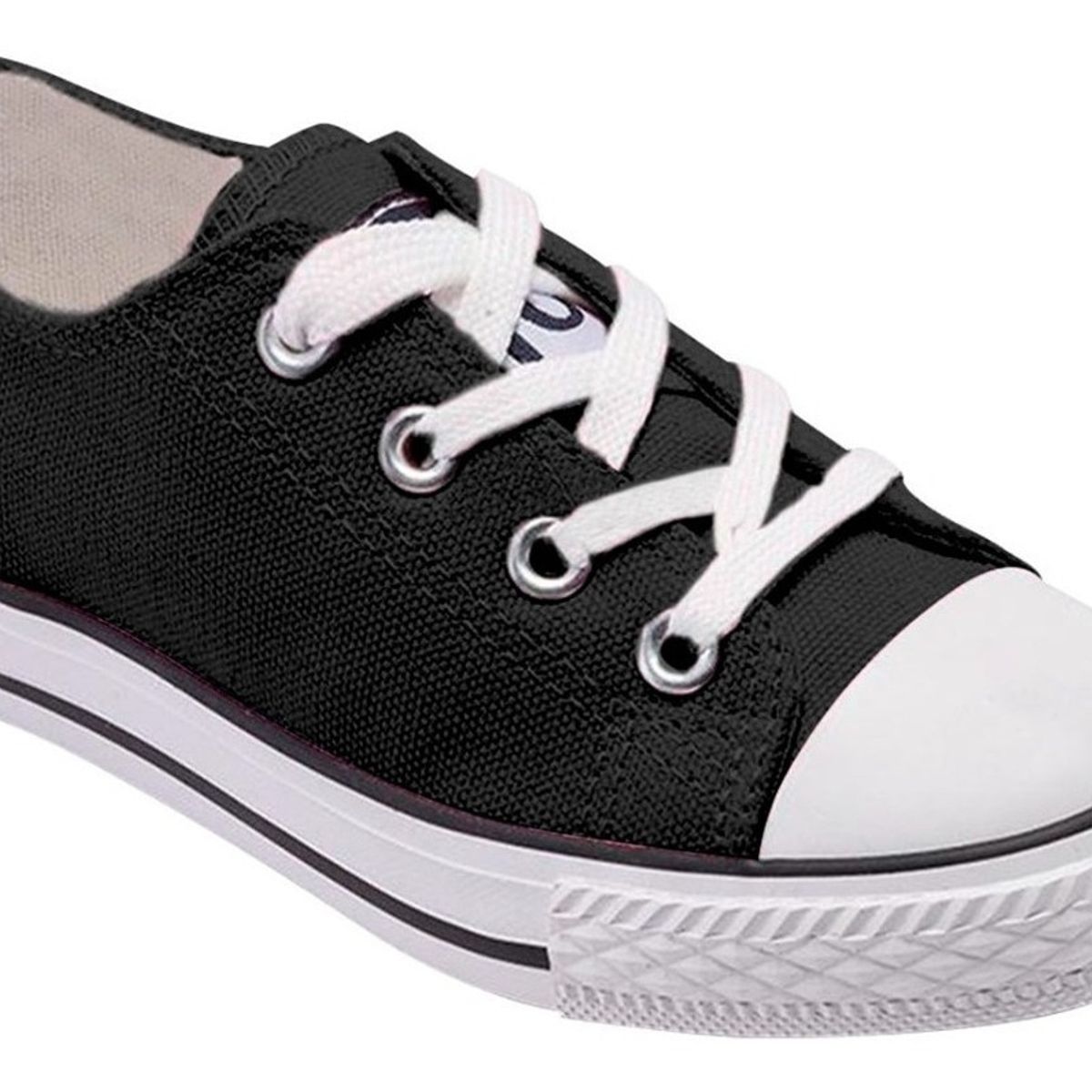 GENERICO - Zapatilla Infantil De lona Urbana Casual - Negro - 7191…