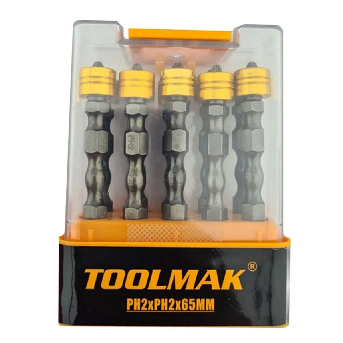 GENERICO - Juego Punta Phillips Aleación Doble S2ph2 10pc Magnetico Tmk