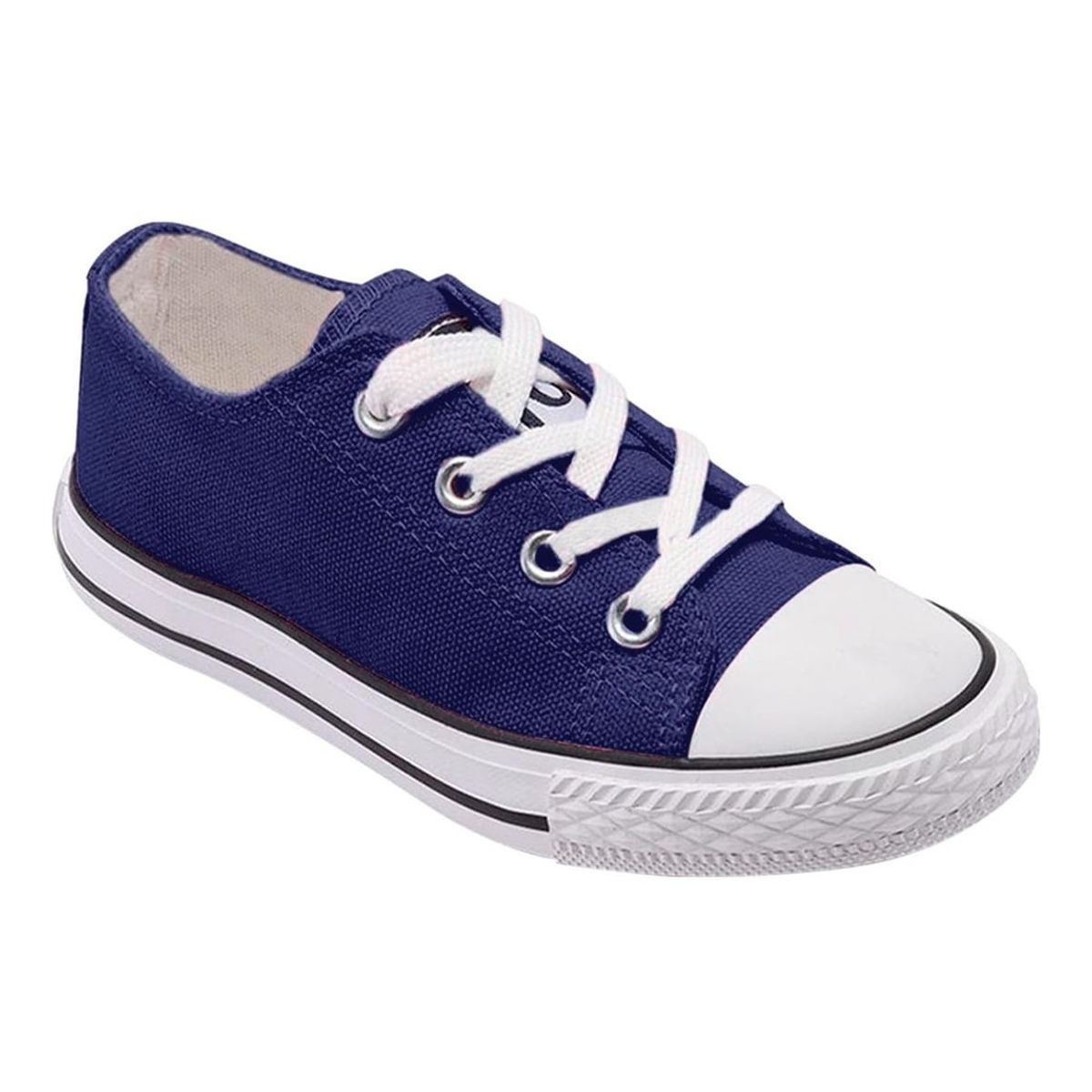GENERICO - Zapatilla Infantil De lona Urbana Casual - Azul - 7193