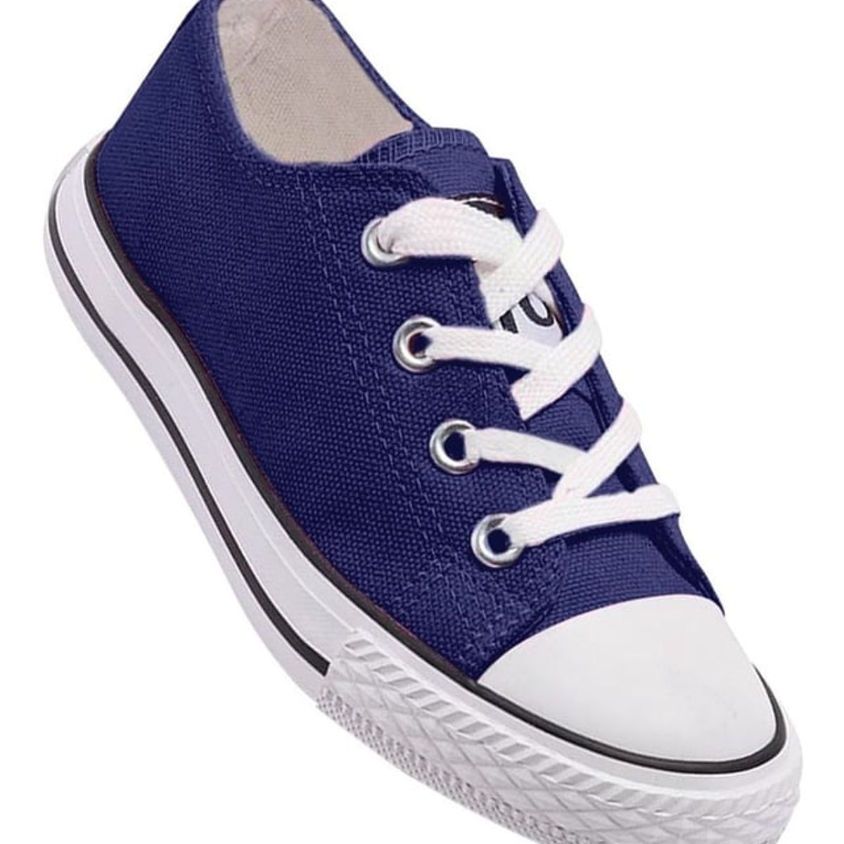 GENERICO - Zapatilla Infantil De lona Urbana Casual - Azul - 7193