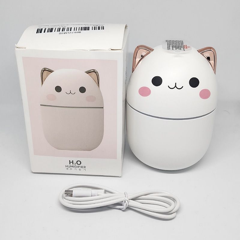 GENERICO - Mini Humidificador Ultrasonico 250ml Mas 1 ESENCIA