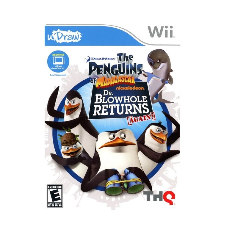 NINTENDO - Penguins of Madagascar Dr Blowhole Returns Again-Wii-Sniper