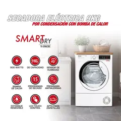 THOMAS - Secadora Eléctrica 9 Kg por Condensación con bomba Calor