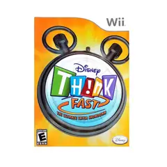 NINTENDO - Disney Think Fast The Ultimate Trivia Showdown -Wii-Sniper