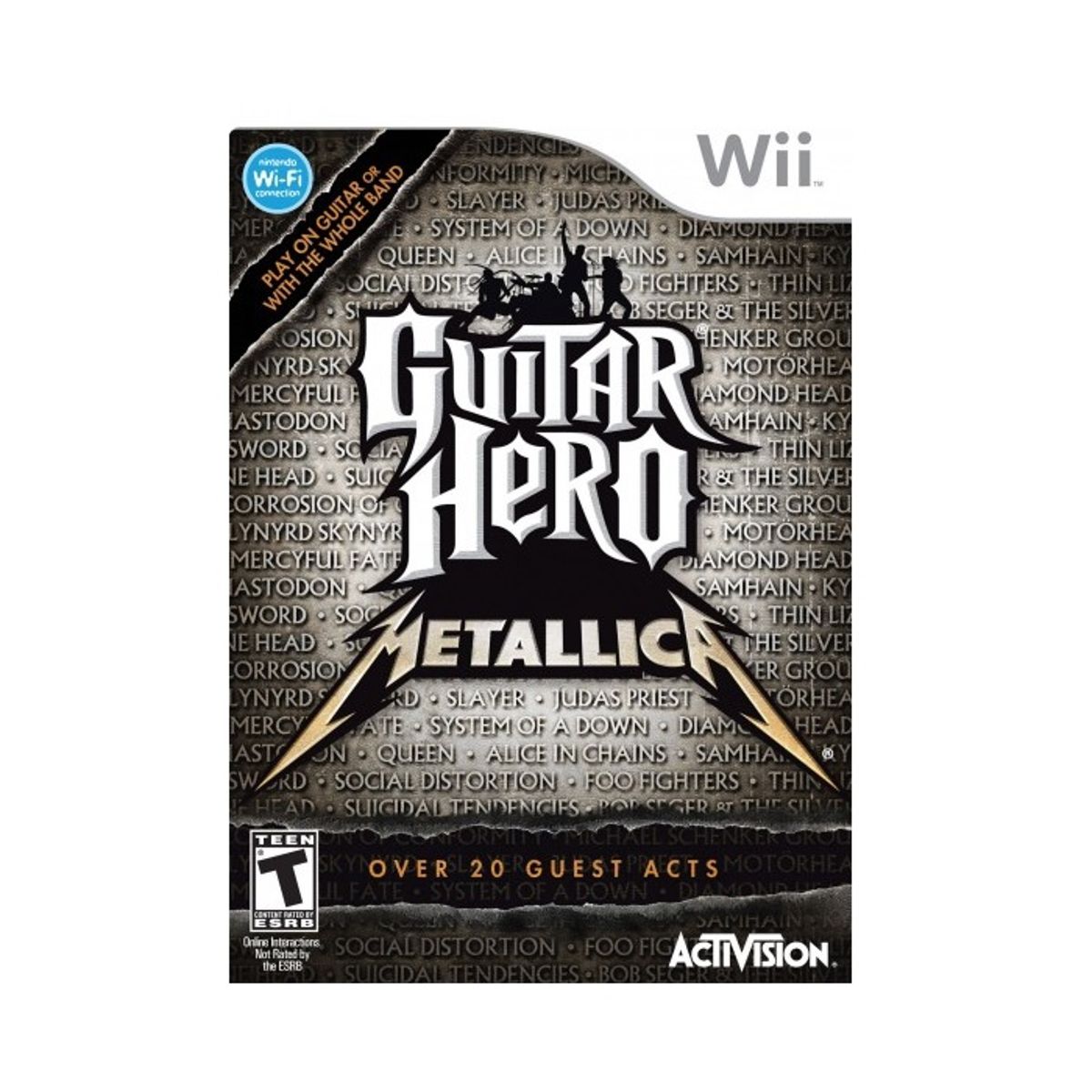 ACTIVISION - Guitar Hero Metallica - Wii Físico - Sniper