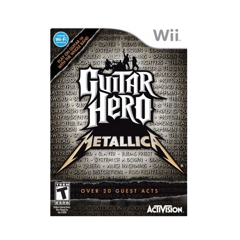 ACTIVISION - Guitar Hero Metallica - Wii Físico - Sniper