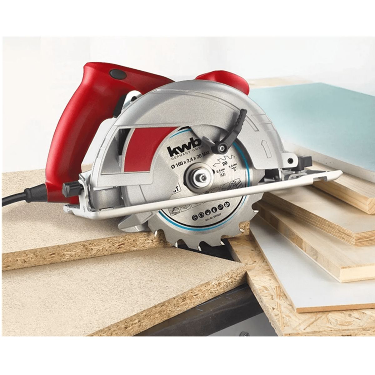 KWB - Disco Sierra Circular 7 1/4 Pulgadas 24 Dientes Kwb 586142