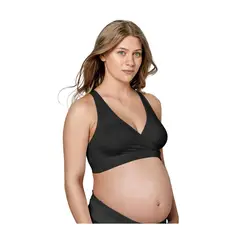 MEDELA - Sostén lactancia transpirable Keep Cool™ Sleep Negro