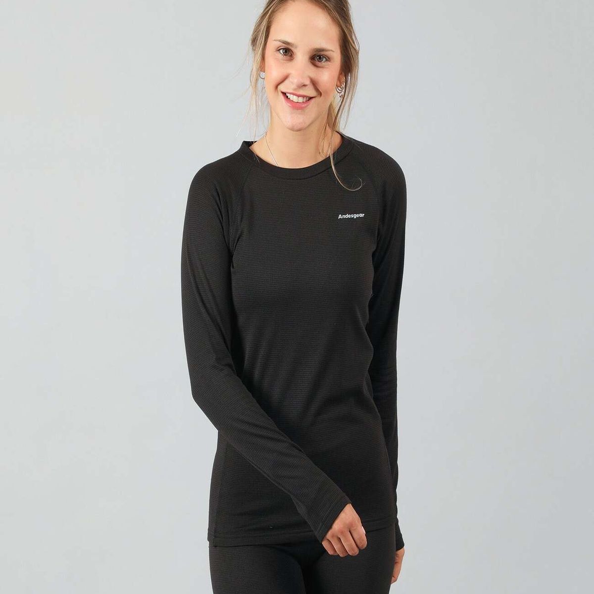 ANDESGEAR - Primera Capa Expedicion Top Negro ANDESGEAR