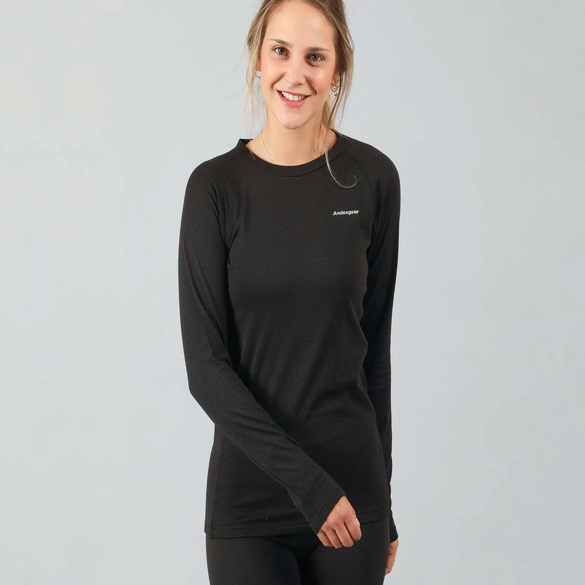 ANDESGEAR - Primera Capa Expedicion Top Negro ANDESGEAR