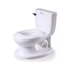 GENERICO - Pelela Aprendizaje Tipo Wc Sonido Cisterna Blanco.