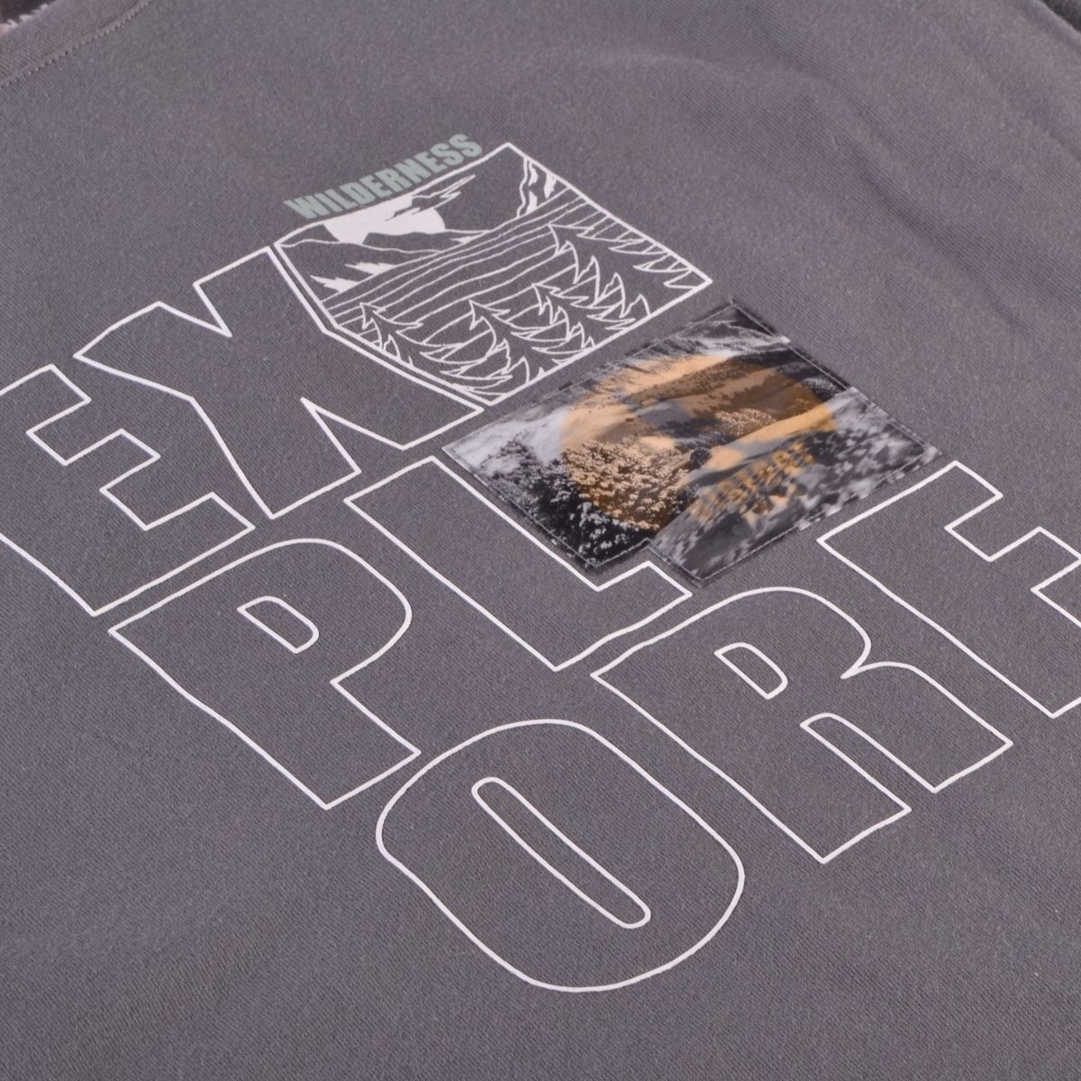 PILLIN - Polera Manga Larga Niño Gris oscuro Pillin PILLIN