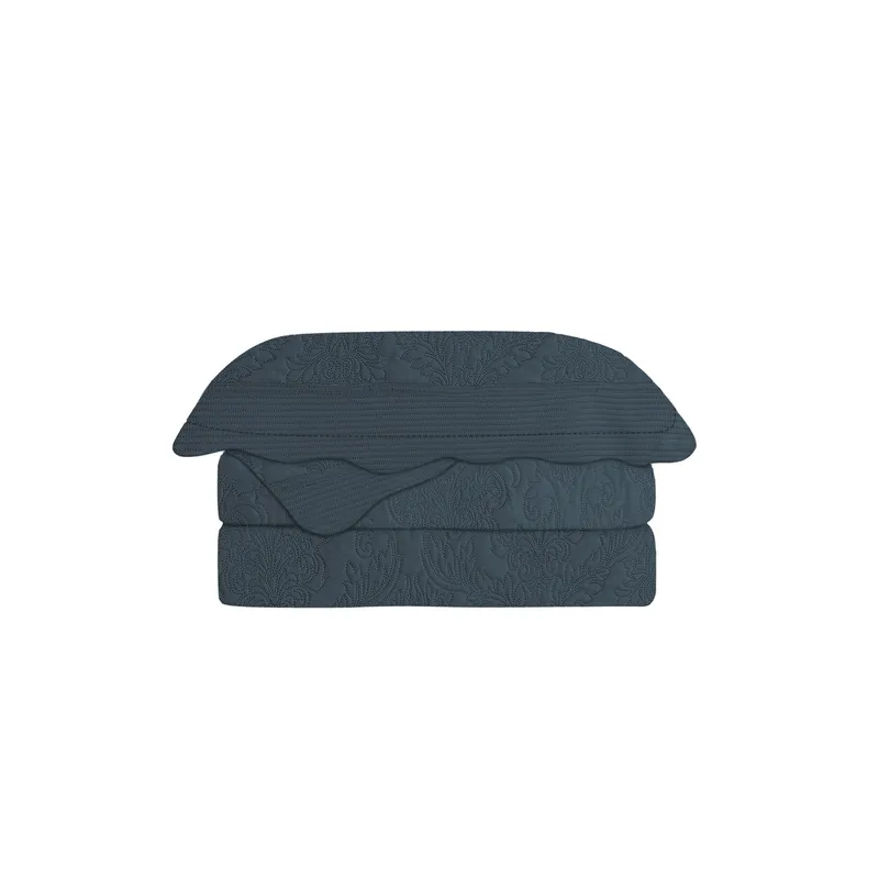RODLER - Quilt Antique 1,5 Plaza Azul