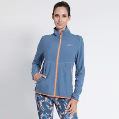 KANNU - Polar Squares Full Zip Mujer