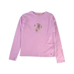 PILLIN - Polera Manga Larga Niña Palo rosa