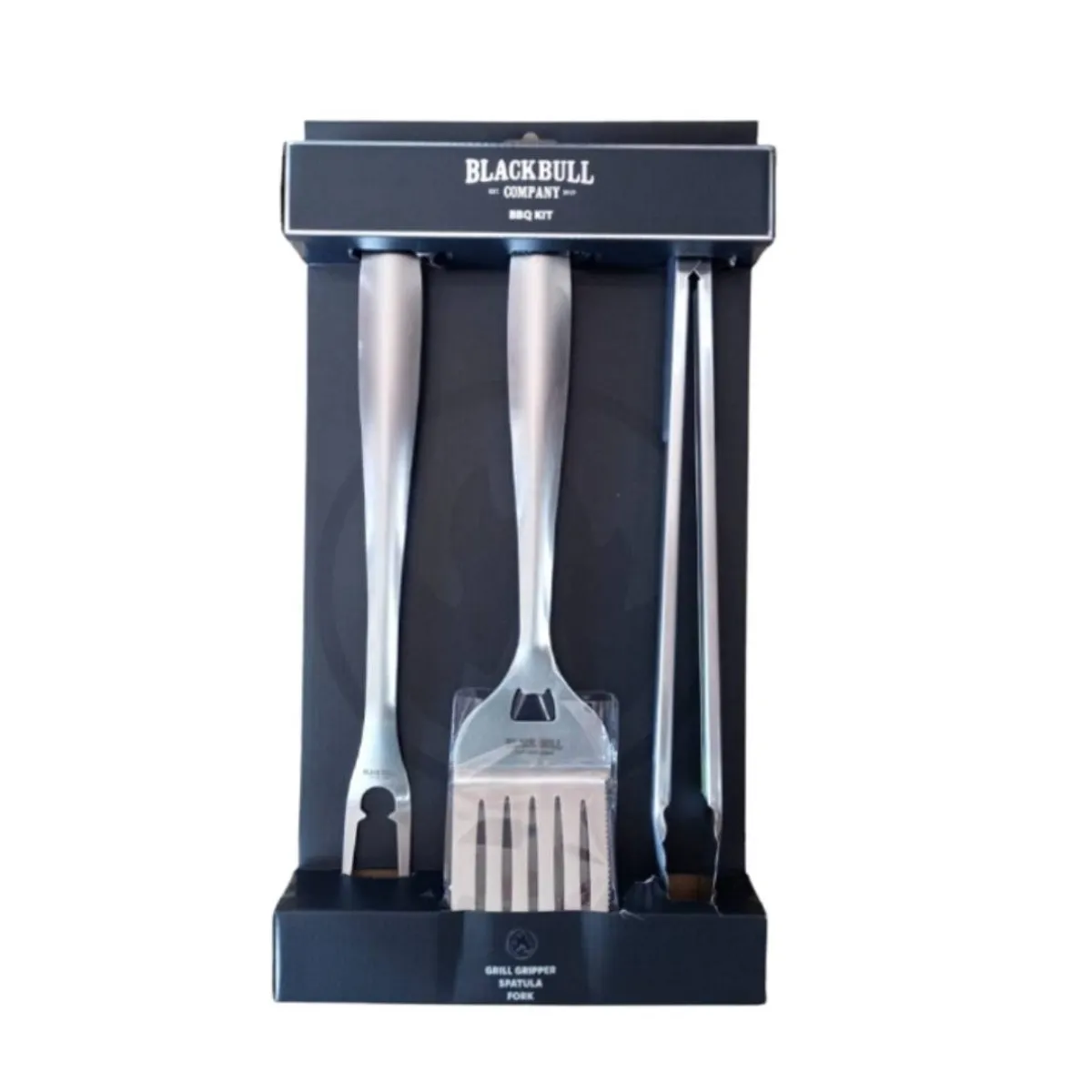 TITANIO - KIT BBQ 3 PIZAS BLACKBULL