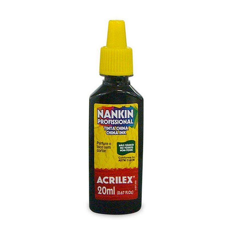 GENERICO - TINTA CHINA 20 ML - Gris