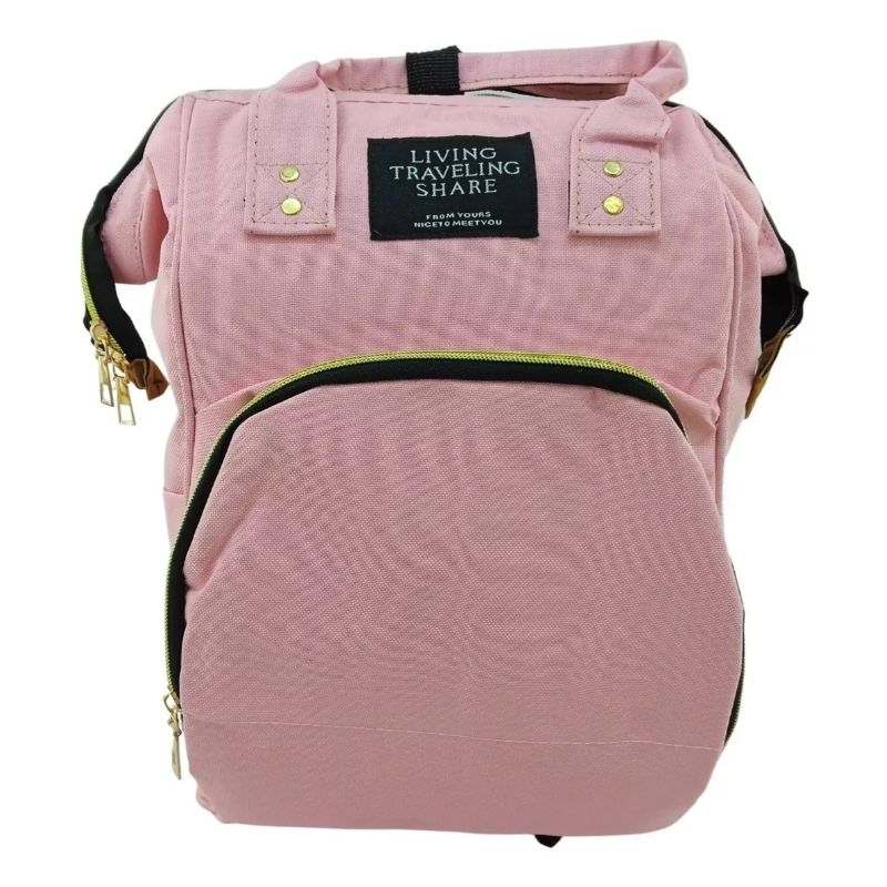 LIVING TRAVELING SHARE - Mochila Pañalera Maternal Impermeable